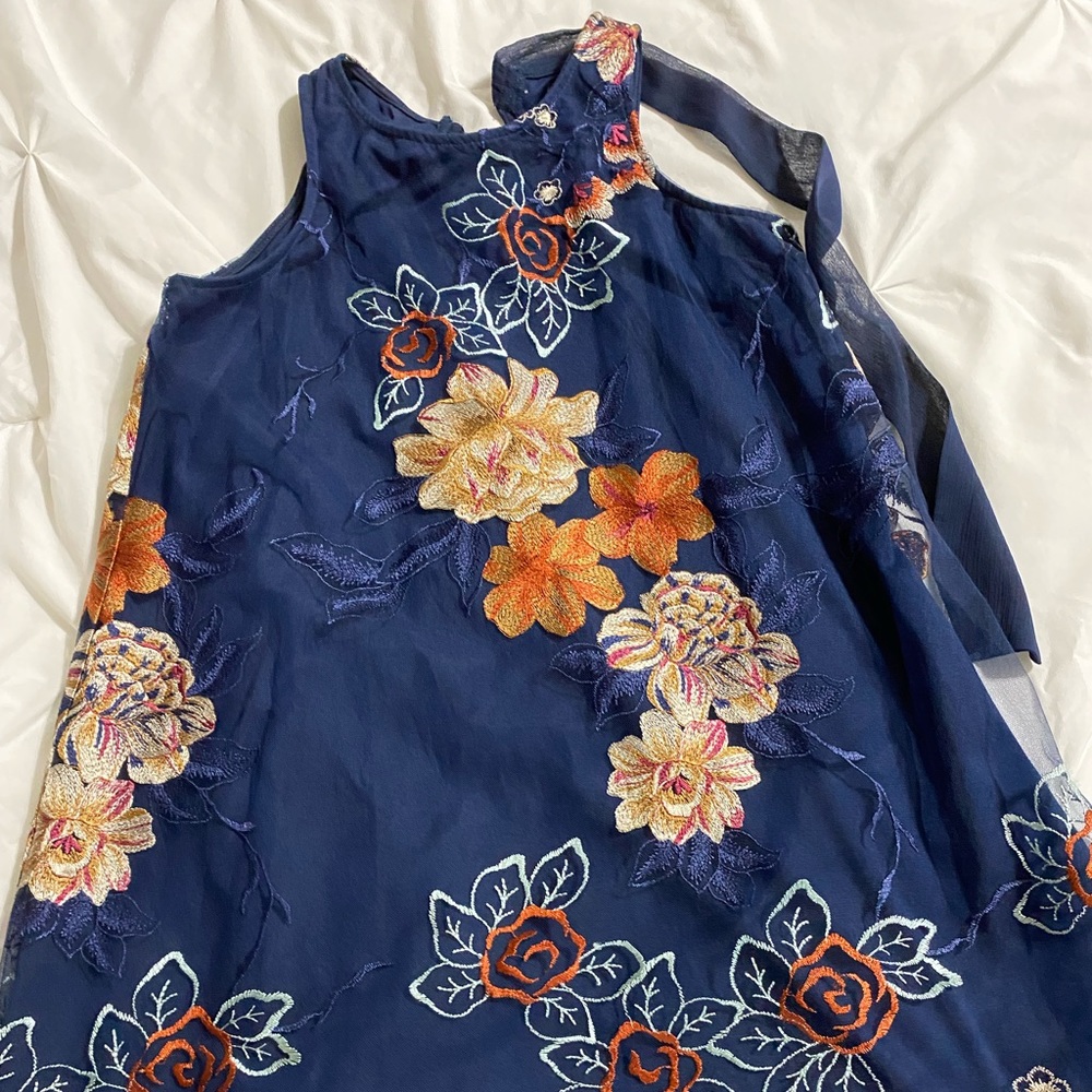 Beige by eci dress size small